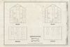 Blueprint HABS MD-1210 (Sheet 5 of 5) - Troy, 7150 Route 1, Elkridge, Howard County, MD