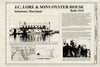 Blueprint Title Sheet - J.C. Lore Oyster House, 14430 Solomons Island Road, Solomons, Calvert County, MD