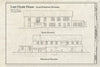 Blueprint Street/Waterfront Elevations - J.C. Lore Oyster House, 14430 Solomons Island Road, Solomons, Calvert County, MD