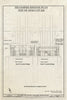 Blueprint Transfer Bridge Plan Top of Structure - Baltimore & Ohio Railroad, Locust Point Transfer Bridges, 1055 Hull Street, Baltimore, Independent City, MD