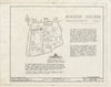Blueprint HABS ME,3-BRU,1- (Sheet 1 of 5) - Bowdoin College, Massachusetts Hall, Bath Street, Brunswick, Cumberland County, ME