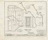 Blueprint HABS ME,3-HARP,1- (Sheet 10 of 13) - Old Town & Meeting House, State Route 123, South Harpswell, Cumberland County, ME