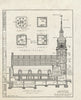 Blueprint HABS ME,3-Port,3- (Sheet 9 of 18) - First Parish Church (Unitarian), 425 Congress Street, Portland, Cumberland County, ME