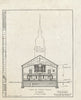 Blueprint HABS ME,3-Port,3- (Sheet 10 of 18) - First Parish Church (Unitarian), 425 Congress Street, Portland, Cumberland County, ME