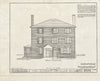 Blueprint HABS ME,3-Port,8- (Sheet 8 of 13) - Henry Wadsworth Longfellow House, 487 Congress Street, Portland, Cumberland County, ME