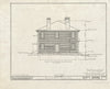 Blueprint HABS ME,3-STROWA,2- (Sheet 7 of 13) - Means House, 2 Waldo Street, Stroudwater, Cumberland County, ME