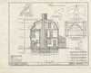 Blueprint HABS ME,3-STROWA,1- (Sheet 9 of 14) - Tate House, 158 Westbrook Street, Stroudwater, Cumberland County, ME