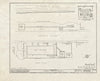 Blueprint HABS ME,6-AUG,1- (Sheet 1 of 17) - Fort Western, Main Building, Bowman Street, Augusta, Kennebec County, ME