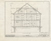 Blueprint HABS ME,6-AUG,1- (Sheet 10 of 17) - Fort Western, Main Building, Bowman Street, Augusta, Kennebec County, ME
