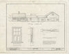 Blueprint HABS ME,7-WAR,1- (Sheet 2 of 2) - Miles Cobb Farmhouse, Main Street & State Route 131 (Hinchley's Corner), Warren, Knox County, ME