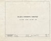 Blueprint HABS ME,7-ROCLA,1- (Sheet 0 of 2) - William A. Farnsworth Homestead, 21 Elm Street, Rockland, Knox County, ME