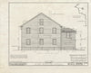 Blueprint HABS ME,8-ALNA,1- (Sheet 4 of 12) - Alna Meeting House, State Route 218, Alna, Lincoln County, ME