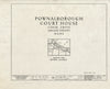 Blueprint HABS ME,8-CEGRO,1- (Sheet 0 of 19) - Pownalborough Court House, State Route 128, Cedar Grove, Lincoln County, ME