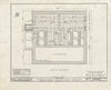 Blueprint HABS ME,8-CEGRO,1- (Sheet 1 of 19) - Pownalborough Court House, State Route 128, Cedar Grove, Lincoln County, ME