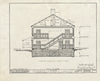 Blueprint HABS ME,8-CEGRO,2- (Sheet 8 of 15) - Bowman-Carney House, State Route 128, Cedar Grove, Lincoln County, ME
