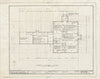 Blueprint HABS ME,8-DAMARM,2- (Sheet 2 of 6) - Daniel Day House, East Side of Bristol Road (State Route 129), South of U.S. Route 1, Damariscotta Mills, Lincoln County, ME