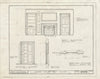 Blueprint HABS ME,8-DAMARM,2- (Sheet 6 of 6) - Daniel Day House, East Side of Bristol Road (State Route 129), South of U.S. Route 1, Damariscotta Mills, Lincoln County, ME