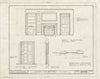 Blueprint HABS ME,8-DAMARM,2- (Sheet 6 of 6) - Daniel Day House, East Side of Bristol Road (State Route 129), South of U.S. Route 1, Damariscotta Mills, Lincoln County, ME