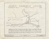 Blueprint HABS ME,8-DAMARM,1- (Sheet 1 of 6) - James Kavanaugh House, State Route 213, Damariscotta Mills, Lincoln County, ME