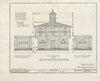 Blueprint HABS ME,8-EDCON,1- (Sheet 7 of 12) - Fort Edgecomb Blockhouse, North Edgecomb, Lincoln County, ME