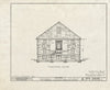Blueprint HABS ME,8-WABO,1- (Sheet 11 of 18) - German Lutheran Church, State Route 32, Waldoboro, Lincoln County, ME