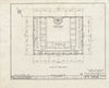 Blueprint HABS ME,8-WALP,1- (Sheet 3 of 19) - Walpole Meeting House, State Route 129, Walpole, Lincoln County, ME
