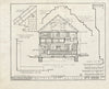 Blueprint HABS ME,8-WALP,1- (Sheet 9 of 19) - Walpole Meeting House, State Route 129, Walpole, Lincoln County, ME