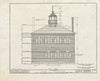 Blueprint HABS ME,8-WISC,4- (Sheet 7 of 9) - Old Academy, Warren & Hodge Streets, Wiscasset, Lincoln County, ME