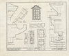 Blueprint HABS ME,8-WISC,5- (Sheet 10 of 19) - Hodge House, Hodge Street & Route 1, Wiscasset, Lincoln County, ME