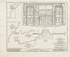Blueprint HABS ME,8-WISC,5- (Sheet 18 of 19) - Hodge House, Hodge Street & Route 1, Wiscasset, Lincoln County, ME