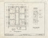 Blueprint HABS ME,8-WISC,7- (sheet 2 of 3) - Lincoln County Jail, East side of Federal Street (State Route 218), North of Main Street (U.S. Route 1), Wiscasset, Lincoln County, ME