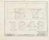 Blueprint HABS ME,12-PHIP.V,1- (Sheet 2 of 2) - Drummond Cemetery, State Routes 209 & 216, Phippsburg, Sagadahoc County, ME