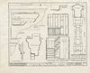 Blueprint HABS ME,12-ROB,1- (Sheet 9 of 19) - Benjamin Riggs House, Riggs Cove, Robinhood, Sagadahoc County, ME