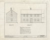 Blueprint HABS ME,12-TOP.V,1- (Sheet 5 of 7) - John Hunter Tavern, Topsham-Bowdoinham Road (State Route 24), Topsham, Sagadahoc County, ME