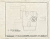 Blueprint HABS ME,15-SACRI,1-A- (Sheet 5 of 9) - St. Croix Island National Monument, Lighthouse & Residence, Bar Harbor, Hancock County, ME