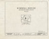 Blueprint HABS ME,16-Ken,4- (Sheet 0 of 16) - Kimball House, 2 Summer Street, Kennebunk, York County, ME