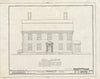 Blueprint HABS ME,16-KITPO,4- (Sheet 4 of 10) - William Pepperrell House, State Route 103, Kittery Point, York County, ME