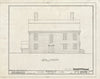 Blueprint HABS ME,16-KITPO,4- (Sheet 7 of 10) - William Pepperrell House, State Route 103, Kittery Point, York County, ME