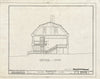 Blueprint HABS ME,16-KITPO,4- (Sheet 8 of 10) - William Pepperrell House, State Route 103, Kittery Point, York County, ME