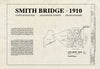 Blueprint HAER ME,2-HOUL,1- (Sheet 1 of 5) - Smith Bridge, Spanning Meduxnekeag River at Lowery Road, 0.3 Mile South of Littleton Town line, Houlton, Aroostook County, ME