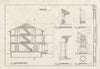 Blueprint HABS ME-226 (Sheet 10 of 16) - Benjamin Greene House, 259 Maine Street, Brunswick, Cumberland County, ME