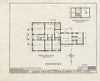 Blueprint HABS MICH,81-SHAR.V,1- (Sheet 1 of 8) - Squire Michael Porter House, Jacob & Kendall Roads, Sharon Hollow, Washtenaw County, MI