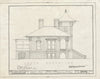 Blueprint HABS MICH,13-Marsh,13- (Sheet 5 of 8) - Abner Pratt House, 107 North Kalamazoo Avenue, Marshall, Calhoun County, MI