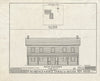 Blueprint HABS MICH,81-DEX,1- (Sheet 2 of 4) - Judge Samuel W. Dexter House, West Huron Street, Dexter, Washtenaw County, MI