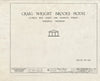 Blueprint HABS MICH,13-Marsh,3- (Sheet 0 of 7) - Craig Wright Brooks House, High & Mansion Streets, Marshall, Calhoun County, MI