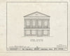 Blueprint HABS MICH,13-Marsh,2- (Sheet 4 of 10) - Marshall Tavern, Michigan Avenue & Eagle Street, Marshall, Calhoun County, MI