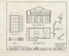 Blueprint HABS MICH,13-Marsh,2- (Sheet 6 of 10) - Marshall Tavern, Michigan Avenue & Eagle Street, Marshall, Calhoun County, MI