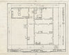 Blueprint HABS MO,97-SAIGEN,9- (Sheet 2 of 7) - Guibourd-Valle House, Fourth & Merchant Streets, Sainte Genevieve, Ste. Genevieve County, MO
