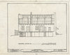 Blueprint HABS MO,97-SAIGEN,9- (Sheet 4 of 7) - Guibourd-Valle House, Fourth & Merchant Streets, Sainte Genevieve, Ste. Genevieve County, MO