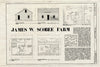 Blueprint HABS MO,69-Flor.V,1- (Sheet 1 of 1) - James W. Scobee Farm, Salt River Vicinity, Florida, Monroe County, MO
